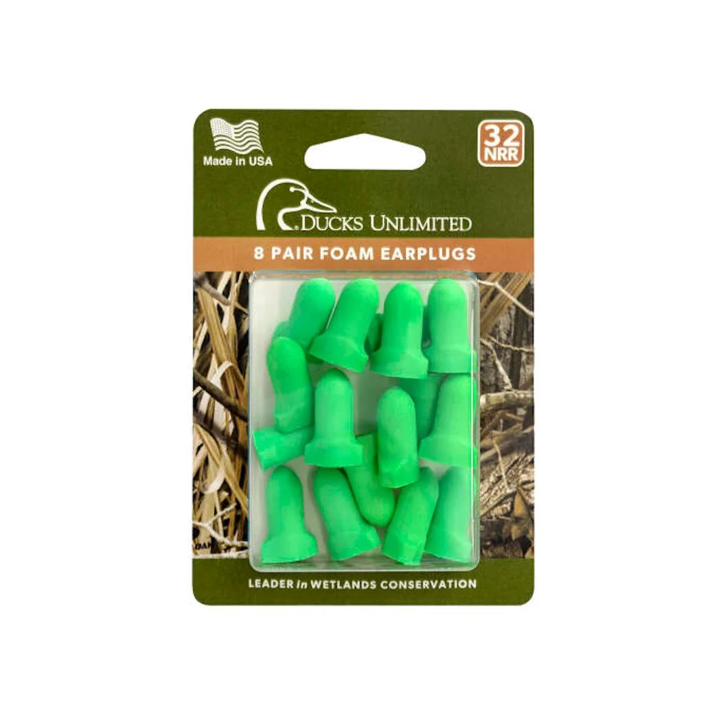 Ducks Unlimited Ear Plugs 8 pairs Blister pack