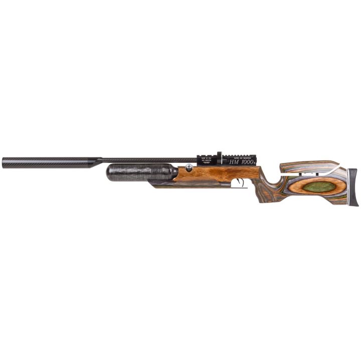 RAW HM1000X LRT .22 cal with Camo Laminate Right Hand Action Air Rifle