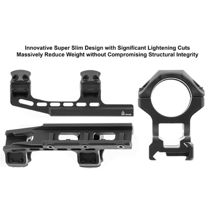 Leapers 1" High Off-Set Picatinny Mount Rings