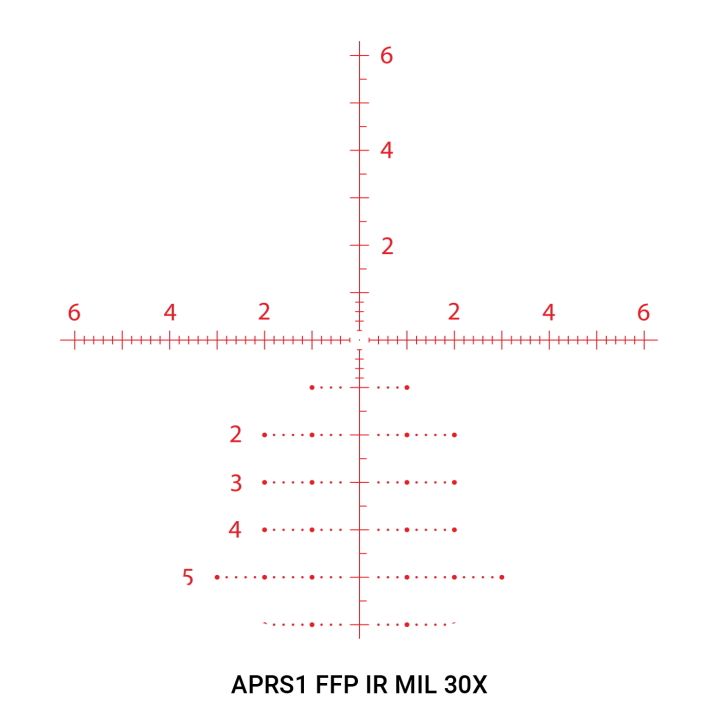 Athlon Ares ETR 4.5-30x56 35mm APRS1 FFP IR MIL Riflescope - Brown