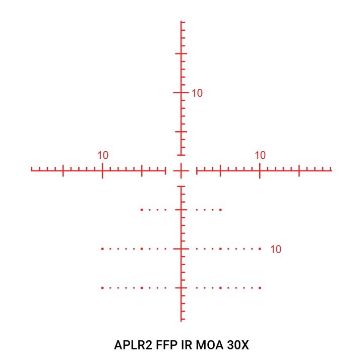 Athlon Ares ETR 4.5-30x56 34mm APLR2 FFP IR MOA Riflescope - Brown