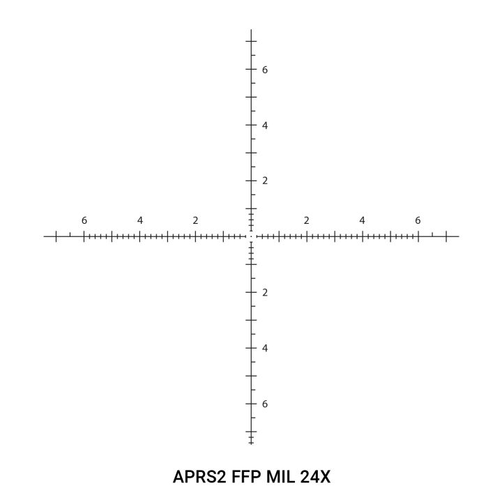 Athlon Midas TAC 6-24x50 30mm APLR4  FFP MOA Riflescope