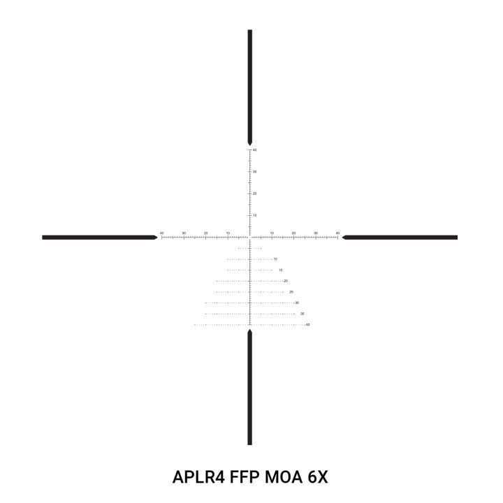 Athlon Midas TAC 6-24x50 30mm APLR4  FFP MOA Riflescope