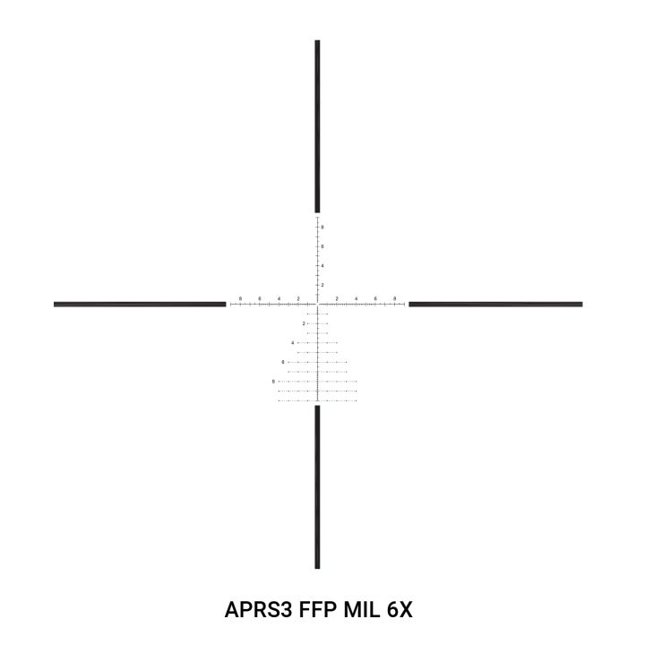 Athlon Midas TAC 6-24x50 30mm APRS3 FFP MIL Riflescope