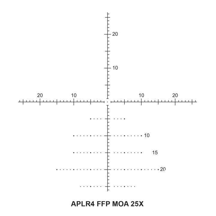 Athlon MIDAS TAC 5-25x56 34mm APLR4 FFP MOA Riflescope