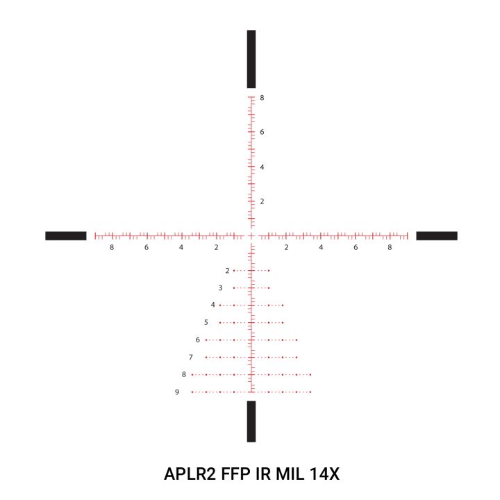 Athlon Talos BTR 4-14x44 30mm APLR2 FFP IR-MIL Riflescope **