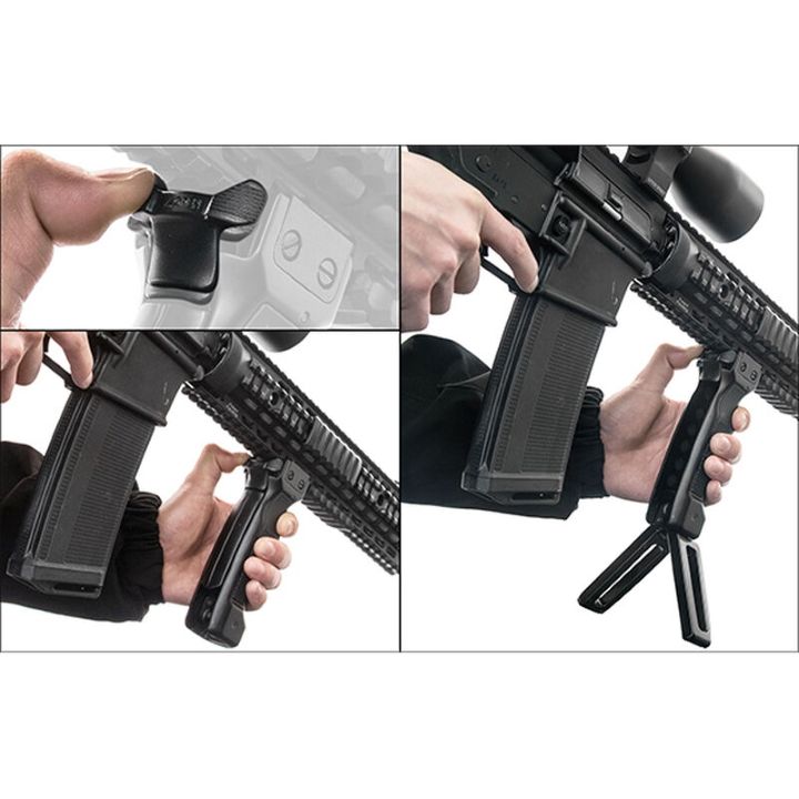 Leapers UTG Pistol Grip with Collasaple Internal Bipod