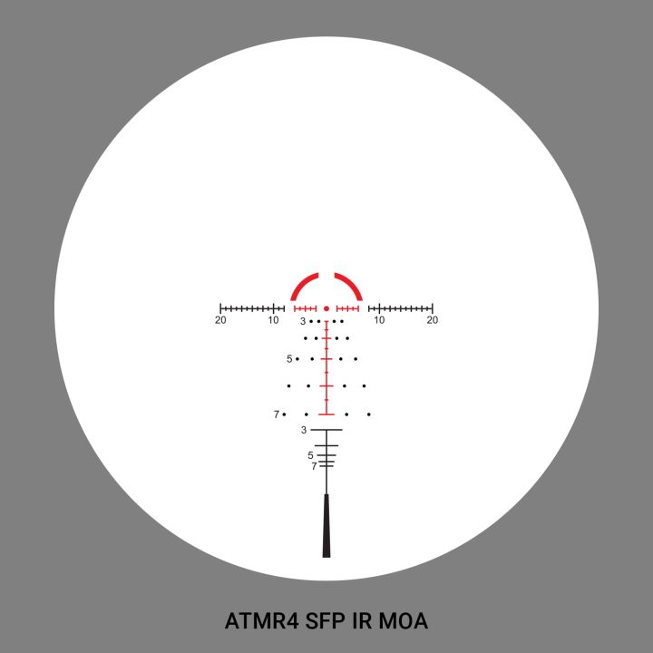 Athlon Helos BTR GEN 2 1-10x28mm SFP ATMR4 34mm MOA Illuminated Riflescope