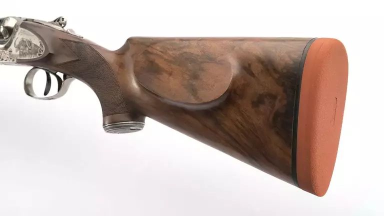 Sabatti Safari Big Five Blued SbS Double rifle engraved 450 N.E.