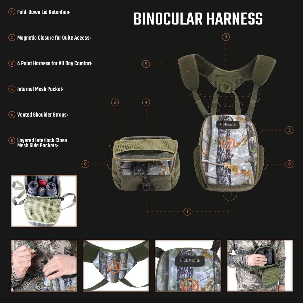 Athlon Binocular Harness Features