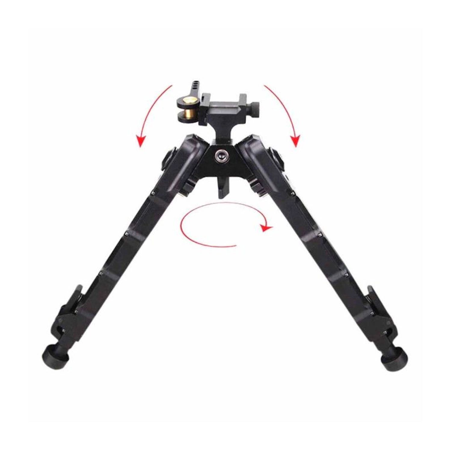 Accura TAC-BP1 Bipod Picatinny fit 6"to 8" height Spring loaded legs