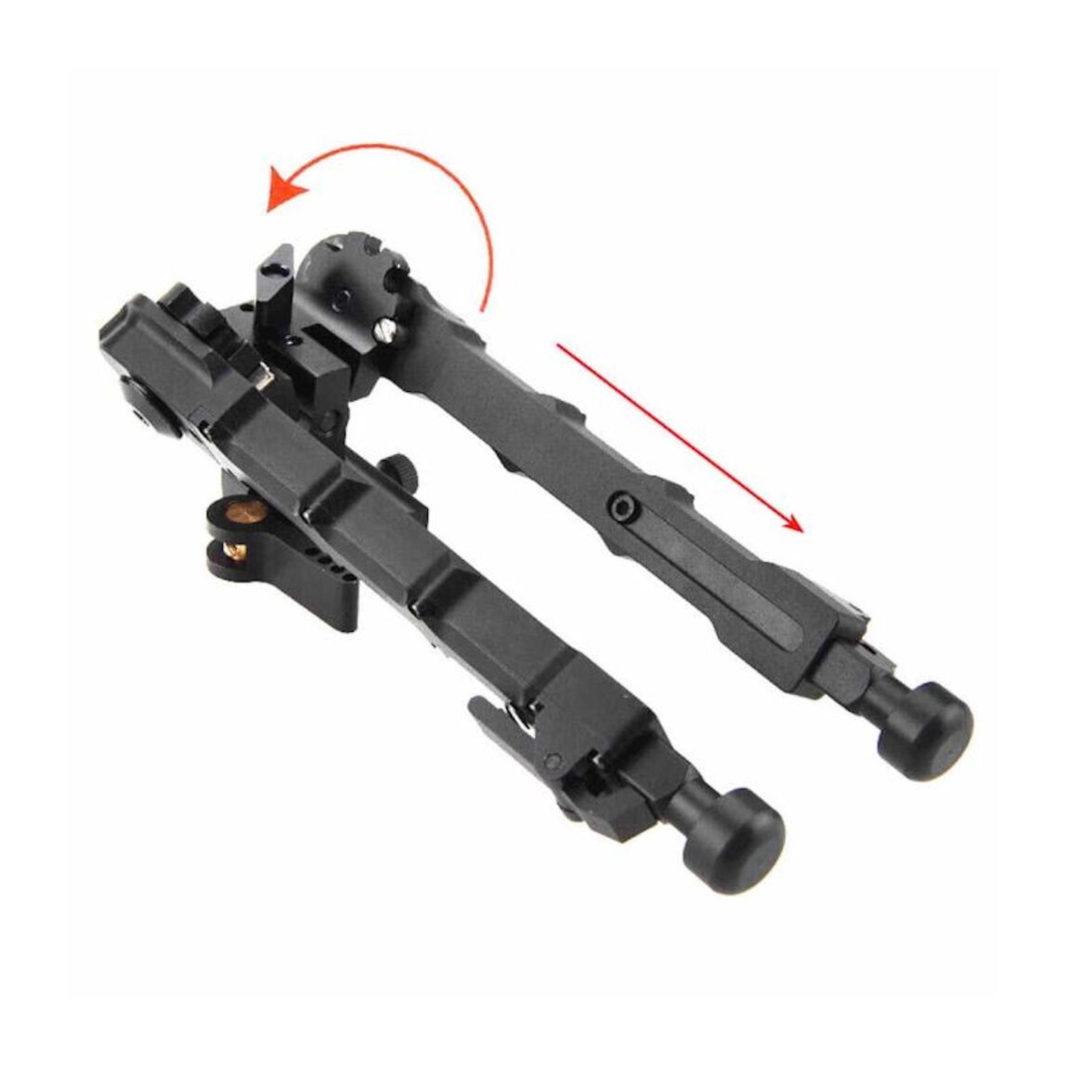 Accura TAC-BP1 Bipod Picatinny fit 6"to 8" height Spring loaded legs