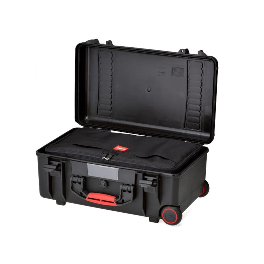 HPRC 2550W - Wheeled Hard Case with Bag & Dividers (Black)
