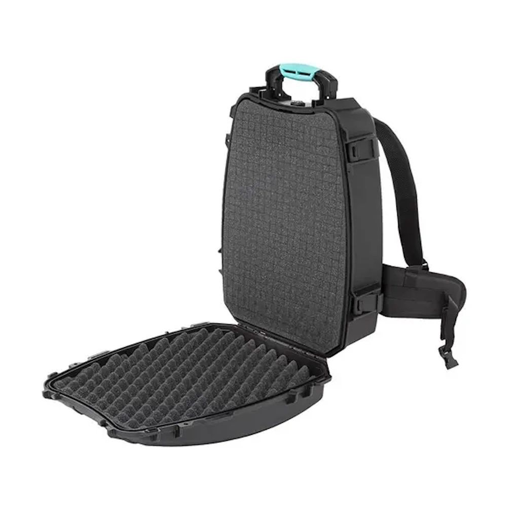 HPRC 3600 - Hard Case Backpack with Cubed Foam - Blue / Black