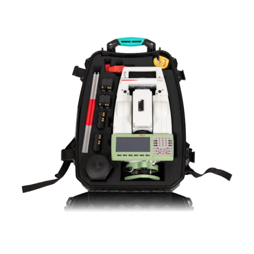 HPRC 3600 - Hard Case Backpack for Leica TS15 / TS16 Total Station (single screen)