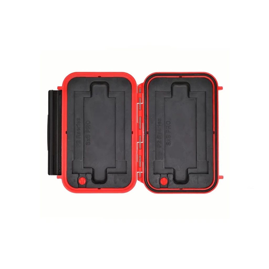 HPRC 1300 - Memory Card Holder for Sony SXS Pro / P2 - Red