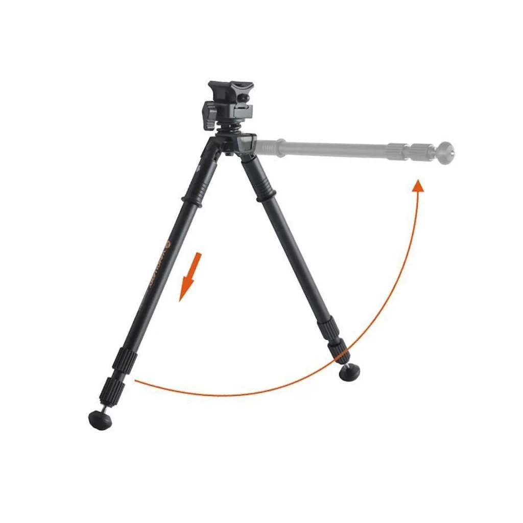 Vanguard Equalizer 2QS Alloy Rifle bipod 6-9"