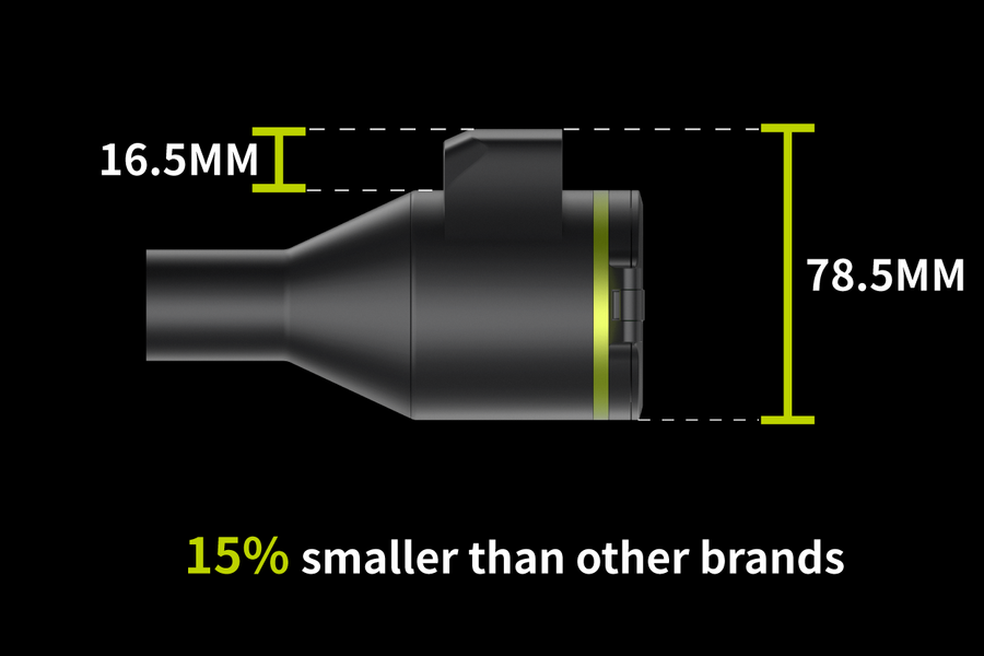 Pixfra PEGASUS 2 Internal LRF Thermal Riflescope 50mm Pix 640x512 Dis 1600x1200