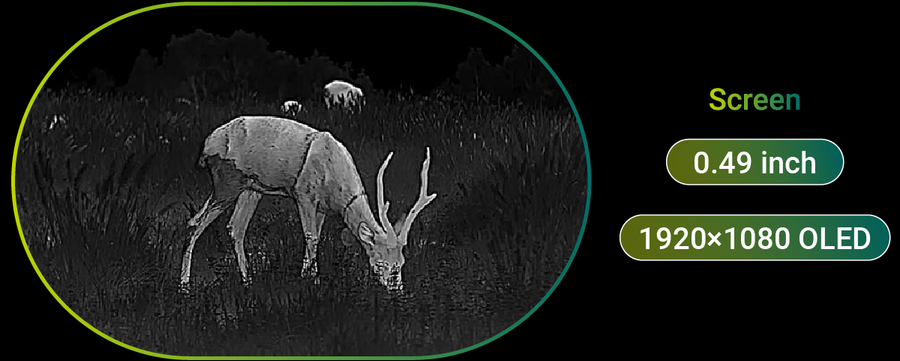 Pixfra SIRUS Thermal Monocular OLED 50mm Pix 640x512 Dis 1920x1080