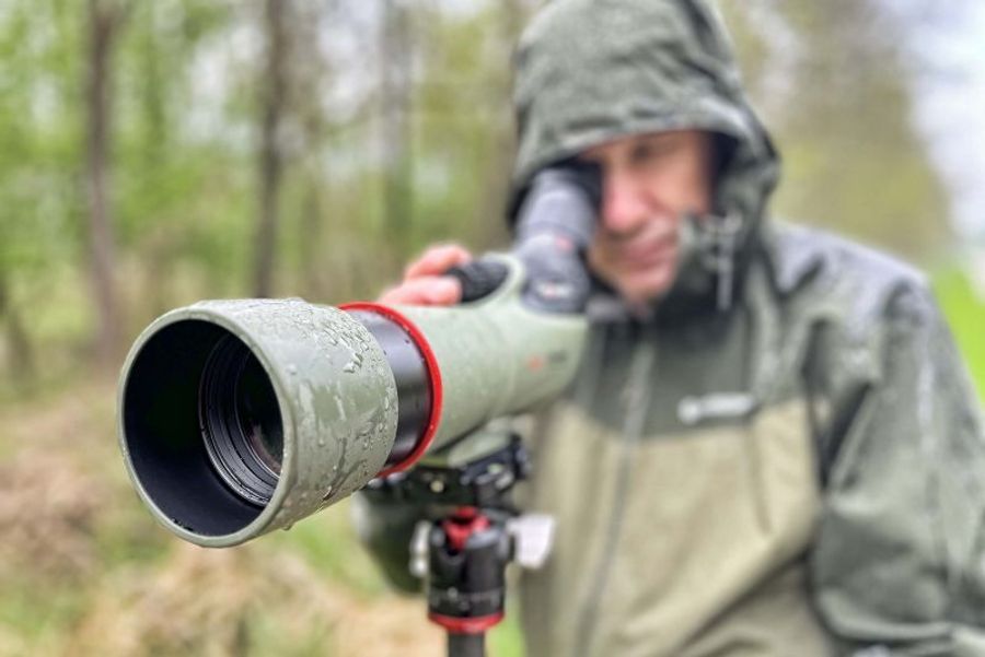 Kowa TSN-66 Straight 66mm Spotting Scope with Zoom 25-60 Eyepiece