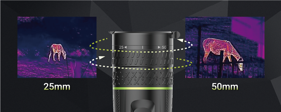 Pixfra SIRUS Thermal Monocular OLED 50mm Pix 640x512 Dis 1920x1080