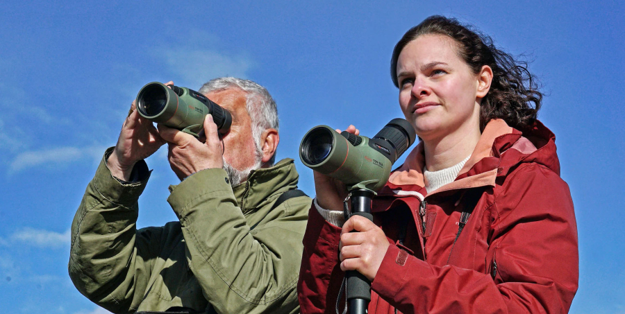 Kowa TSN-55 Angled 55mm Spotting Scope Fixed 17-40x Eyepiece