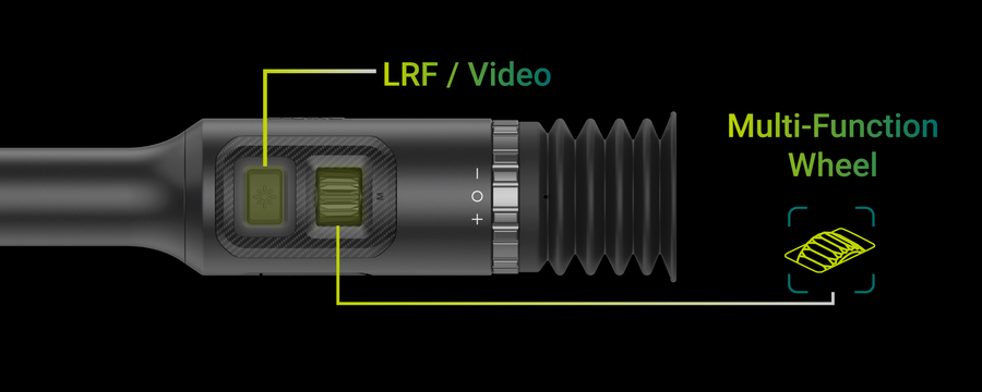 Pixfra PEGASUS 2 LRF Thermal Riflescope 35mm Pix 640x512 Dis 1600x1200
