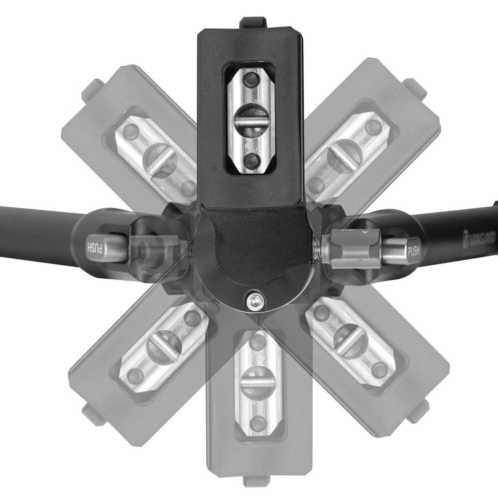 Vanguard EQ-Precision 1A Alloy Rifle Shooting Bipod with Ball Head