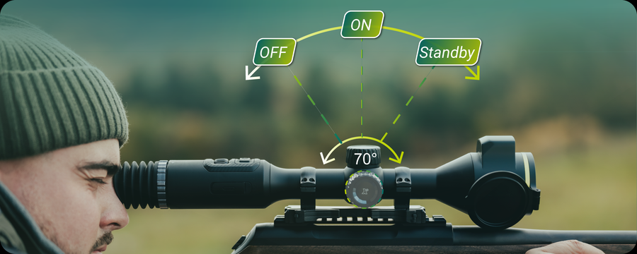 Pixfra PEGASUS 2 LRF Thermal Riflescope 50mm Pix 640x512 Dis 1600x1200