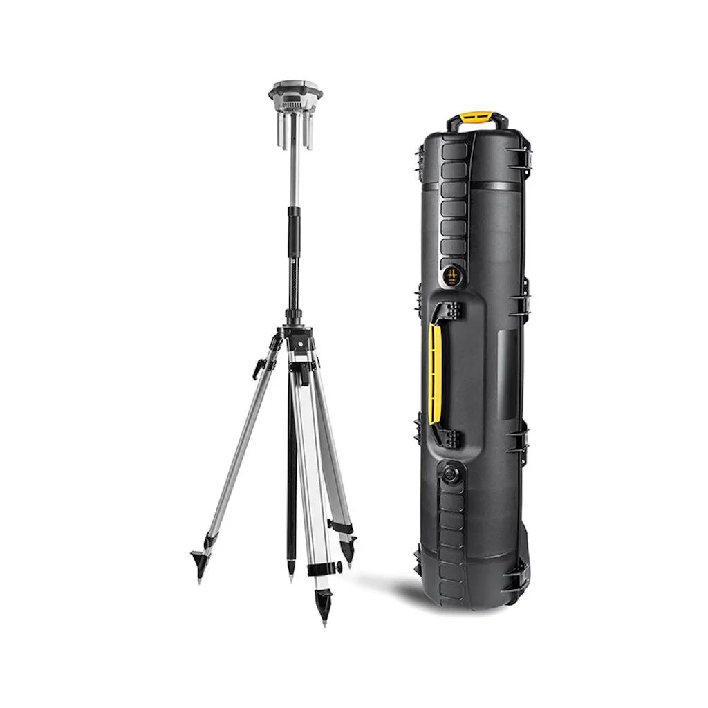 HPRC 6500W Wheeled Hard Case for DJI D-RTK-3 GNSS Base Station & Tripod