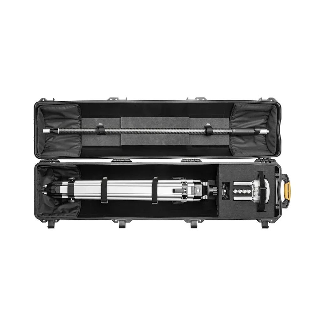 HPRC 6500W Wheeled Hard Case for DJI D-RTK-3 GNSS Base Station & Tripod