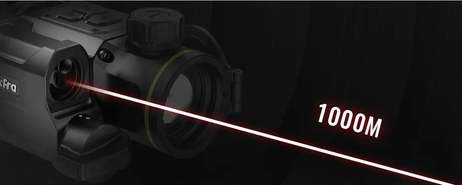Pixfra TAURUS LRF Thermal Clip on OLED 35mm Scope Pix 640x512 Dis 1920x1080