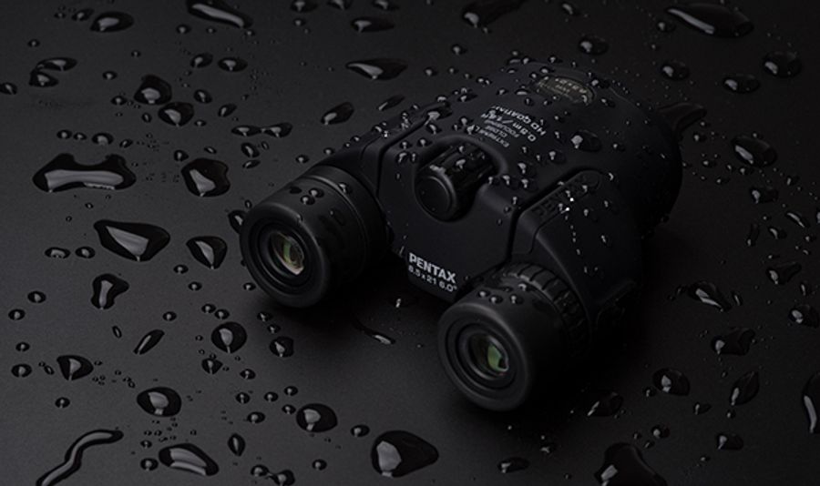 Pentax Papilio III 8.5x21 WR Binoculars - Black