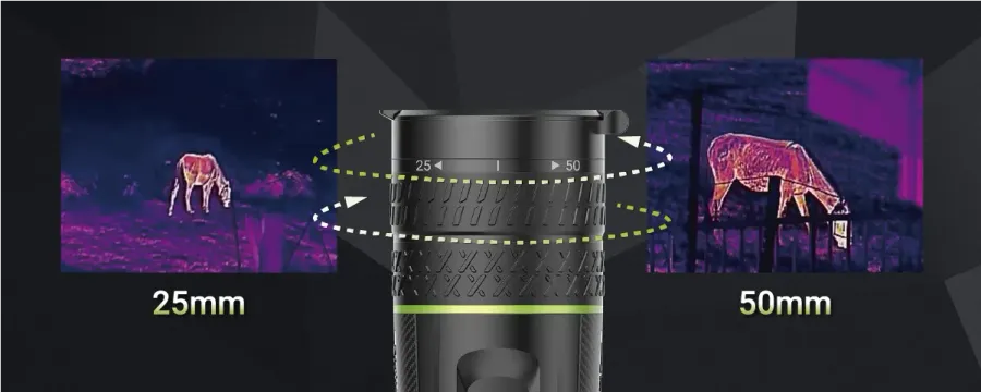 Pixfra SIRUS Thermal Monocular OLED 50mm Pix 640x512 Dis 1920x1080